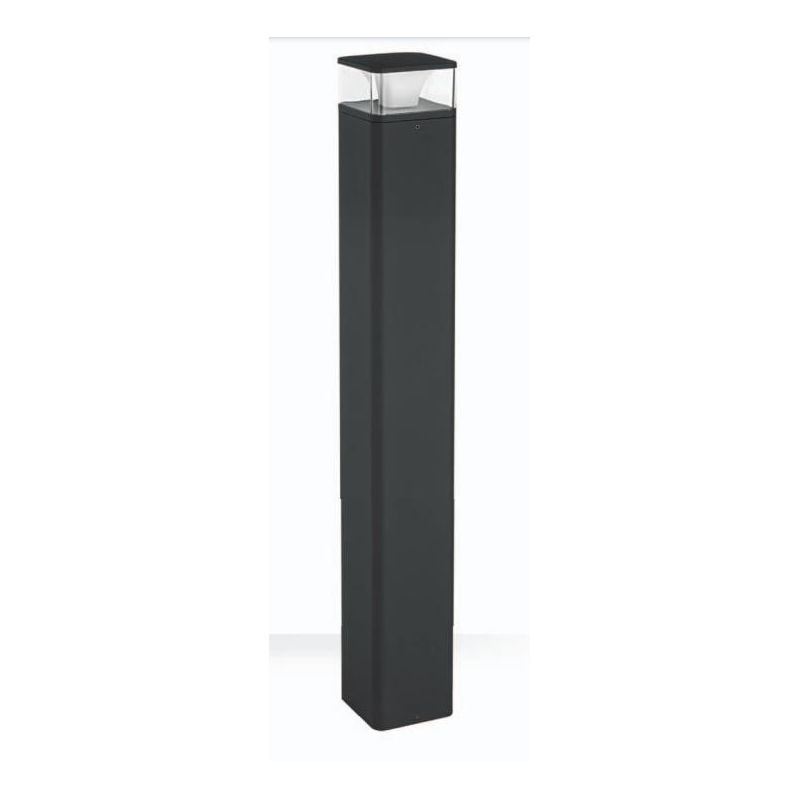 DADO PALO DA ESTERNO IP65 ALTEZZA CM 75 ANTRACITE LED 6W LUCE 3000K MODERNO Pan International - Cristalensi Shop Online