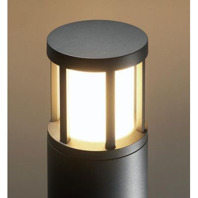 PANTO PICCOLO PALETTO DA ESTERNO IP65 ALTEZZA CM 50 ANTRACITE LED 18W LUCE 3000K MODERNO Pan International - Cristalensi Shop On