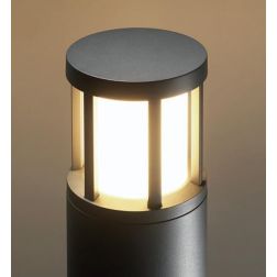 PANTO PALETTO DA ESTERNO IP65 ALTEZZA CM 90 ANTRACITE LED 18W LUCE 3000K MODERNO Pan International - Cristalensi Shop Online 2