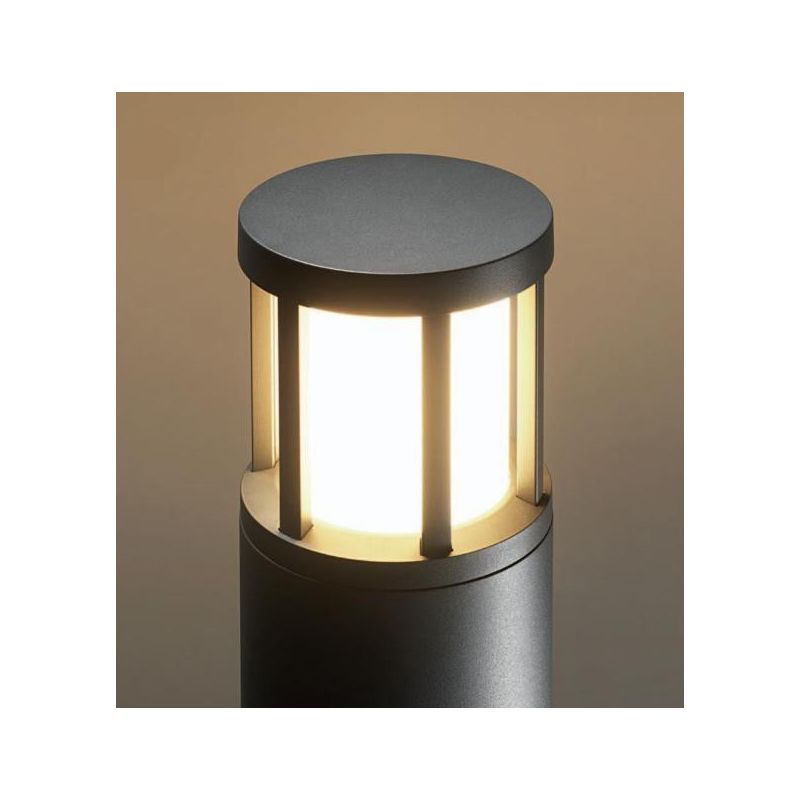 PANTO PALETTO DA ESTERNO IP65 ALTEZZA CM 90 ANTRACITE LED 18W LUCE 3000K MODERNO Pan International - Cristalensi Shop Online