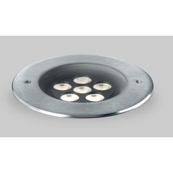 BART MULTILED INCASSO 6X2W 220-240V LUCE 3000K O 4000K IP67 CALPESTABILE Pan International - Cristalensi Shop Online 2