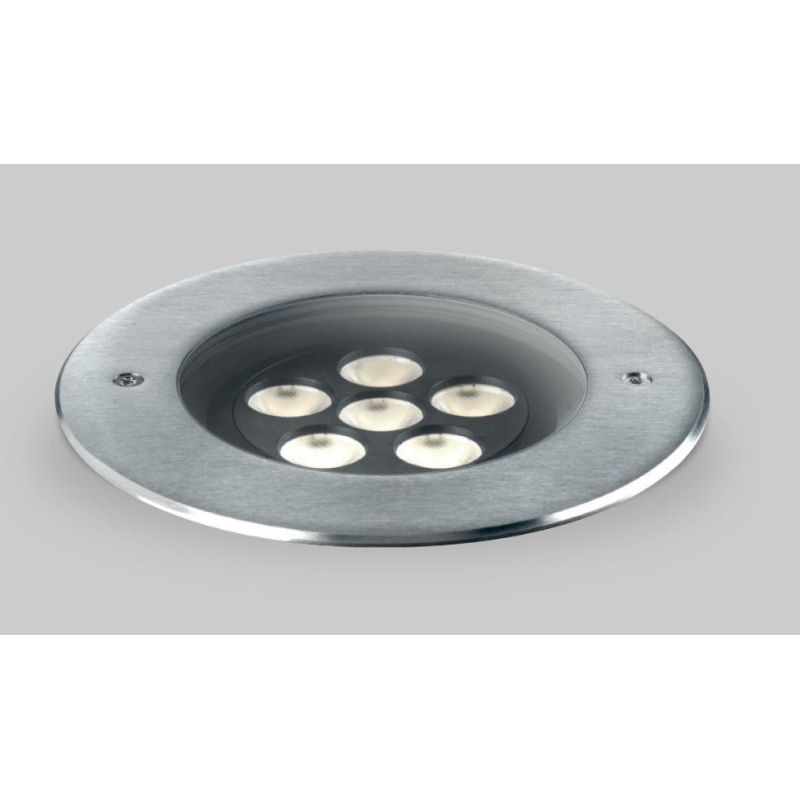 BART MULTILED INCASSO 6X2W 220-240V LUCE 3000K O 4000K IP67 CALPESTABILE Pan International - Cristalensi Shop Online