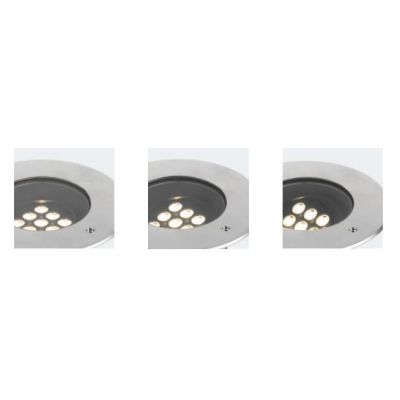 BART MULTILED INCASSO ORIENTABILE 6X2W 220-240V LUCE 3000K O 4000K IP67 CALPESTABILE Pan International - Cristalensi Shop Online
