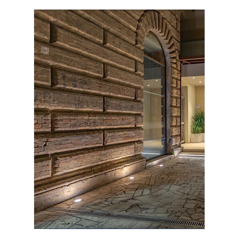 BART COB INCASSO LED 12W LUCE 3000K O 4000K IP67 220-240V CALPESTABILE Pan International - Cristalensi Shop Online