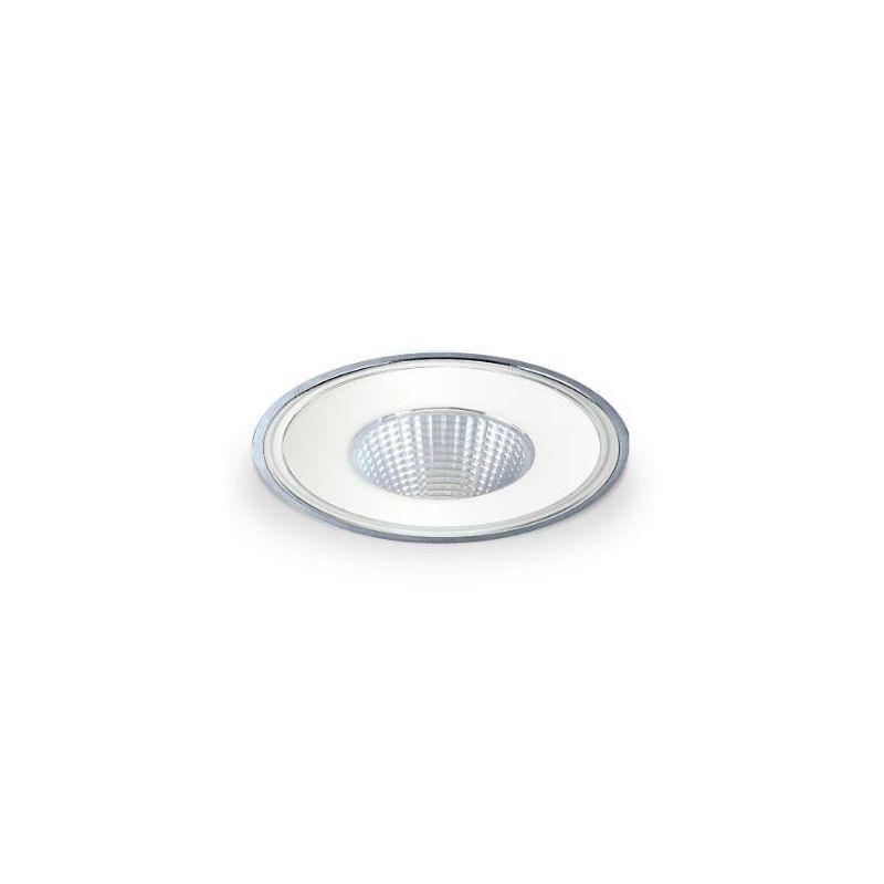 HOLE INCASSO ROTONDO DA ESTERNI IP67 CALPESTABILE BIANCO O NERO LED 6W LUCE 3000K Pan International - Cristalensi Shop Online