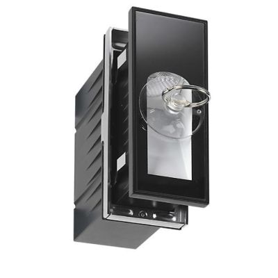 HOLE INCASSO A PARETE PER ESTERNI IP67 BIANCA O NERA LED 6W LUCE 3000K MODERNA Pan International - Cristalensi Shop Online