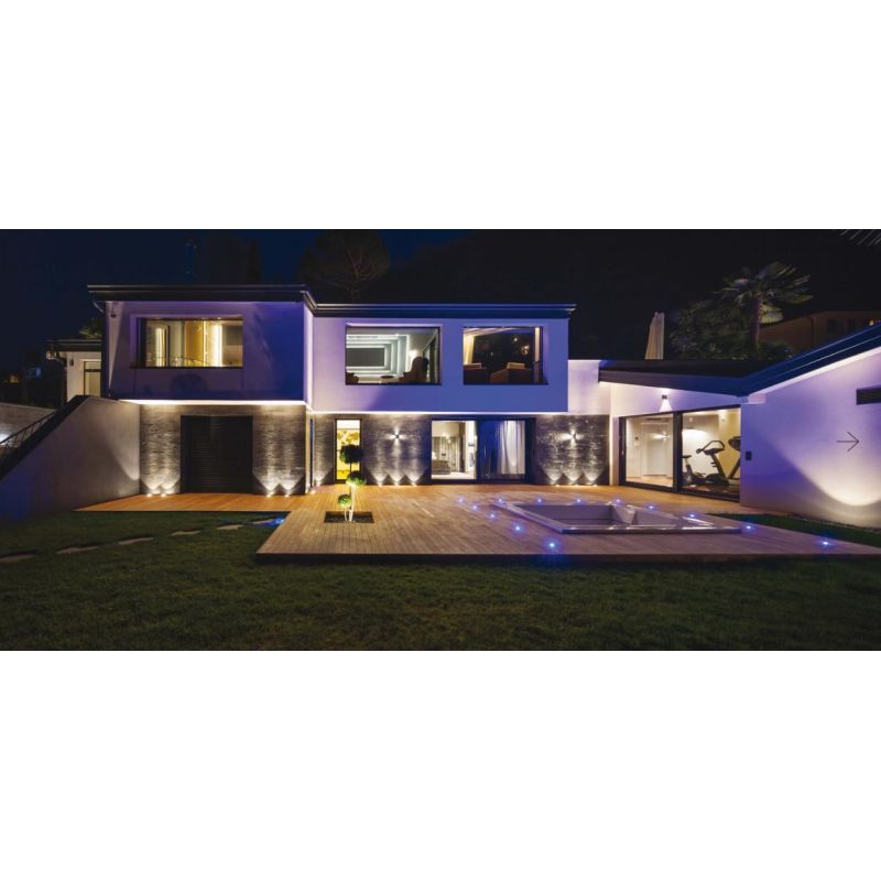 NIP INCASSO QUADRATO COB LED 5W 3000K O 4000K 220/240V IP67 CALPESTABILE Pan International - Cristalensi Shop Online