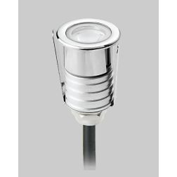 MINILED INCASSO PICCOLO ROTONDO IN ACCIAIO LED 2W LUCE 3000K-4000K OTTICA 10-20-30 Pan International - Cristalensi Shop Online 2