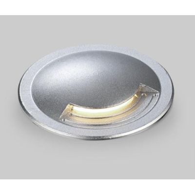 GONG SEGNAPASSO 1 TAGLIO DA ESTERNI IP67 LED 2W LUCE 4000K CALPESTABILE ALLUMINIO Pan International - Cristalensi Shop Online