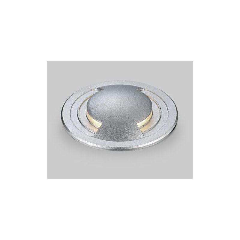 GONG SEGNAPASSO 2 TAGLIO DA ESTERNI IP67 LED 2W LUCE 4000K CALPESTABILE ALLUMINIO Pan International - Cristalensi Shop Online