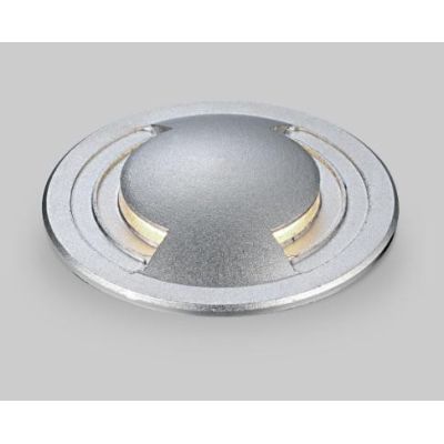 GONG SEGNAPASSO 2 TAGLIO DA ESTERNI IP67 LED 2W LUCE 4000K CALPESTABILE ALLUMINIO Pan International - Cristalensi Shop Online