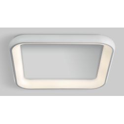 KART PLAFONIERA QUADRATA BIANCA LED 50W LUCE 3000K DESIGN MODERNO CM 62,5X62,5 Pan International - Cristalensi Shop Online 2