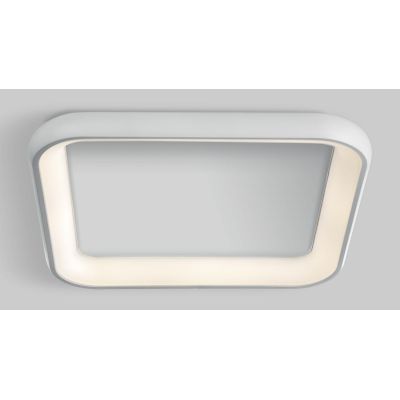 KART PLAFONIERA QUADRATA BIANCA LED 50W LUCE 3000K DESIGN MODERNO CM 62,5X62,5 Pan International - Cristalensi Shop Online