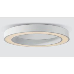 BIKE PLAFONIERA AD ANELLO DIAMETRO 80 LED 80W LUCE 3000K BIANCA DESIGN MODERNO Pan International - Cristalensi Shop Online