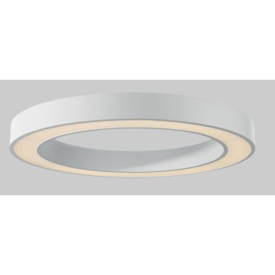 BIKE PLAFONIERA AD ANELLO DIAMETRO 110 LED 120W LUCE 3000K BIANCA DESIGN MODERNO Pan International - Cristalensi Shop Online