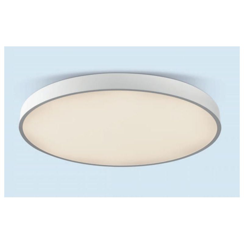 PENNY PLAFONIERA ROTONDA CON DIAMETRO 90 LED 60W LUCE 3000K BIANCA DESIGN MODERNO Pan International - Cristalensi Shop Online