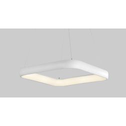 KART SOSPENSIONE QUADRATA 47,5X47,5 MODERNA LED 38W LUCE 3000K COLORE BIANCO Pan International - Cristalensi Shop Online 2