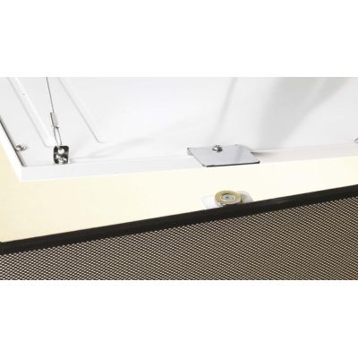 URANO SOSPENSIONE QUADRATA CM 35X35 MODERNA LED 18W LUCE 3000K PARALUME IN TESSUTO 2 COLORI Pan International - Cristalensi Shop