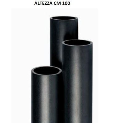 PALO CON ALTEZZA DI MT. 1 IN BAYBLEND COLORE NERO DIAMETRO CM 6 Sovil - Cristalensi Shop Online