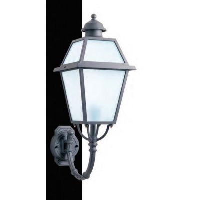 50110 LANTERNA DA PARETE PER ESTERNI IP23 ANTRACITE O NERA DIFFUSORE IN VETRO MADE IN ITALY Surya - Cristalensi Shop Online