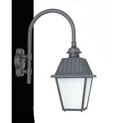 51214 LANTERNA DA PARETE PER ESTERNI IP23 ANTRACITE O NERA DIFFUSORE IN VETRO MADE IN ITALY Surya - Cristalensi Shop Online