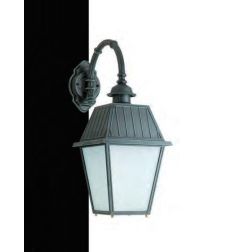 91210 LANTERNA CLASSICA A PARETE PER ESTERNI IP23 ANTRACITE O NERA DIFFUSORE IN VETRO MADE IN ITALY Surya - Cristalensi Shop Onl