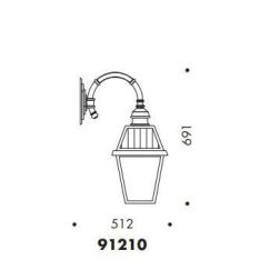 91210 LANTERNA CLASSICA A PARETE PER ESTERNI IP23 ANTRACITE O NERA DIFFUSORE IN VETRO MADE IN ITALY Surya - Cristalensi Shop Onl 2