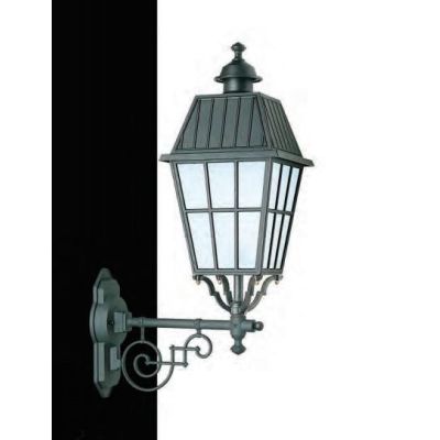 92113 LANTERNA CLASSICA A PARETE PER ESTERNI IP23 ANTRACITE O NERA DIFFUSORE IN VETRO MADE IN ITALY Surya - Cristalensi Shop Onl