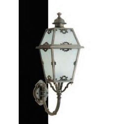 93110 LANTERNA CLASSICA A PARETE PER ESTERNI IP23 ANTRACITE O NERA DIFFUSORE IN VETRO MADE IN ITALY Surya - Cristalensi Shop Onl