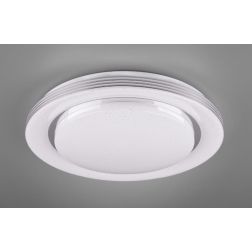 ATRIA PLAFONIERA BIANCA ROTONDA D58 LED 22,5W DIMMERABILE EFFETTO CIELO STELLATO CON TELECOMANDO RL - Cristalensi Shop Online 2