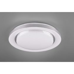 ATRIA PLAFONIERA BIANCA ROTONDA D48 LED 22W DIMMERABILE EFFETTO CIELO STELLATO CON TELECOMANDO RL - Cristalensi Shop Online 2