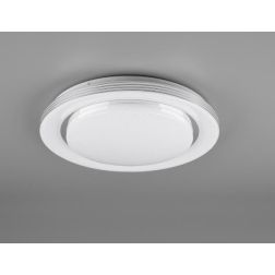 ATRIA PLAFONIERA BIANCA ROTONDA D38 LED 18W DIMMERABILE EFFETTO CIELO STELLATO CON TELECOMANDO RL - Cristalensi Shop Online 2
