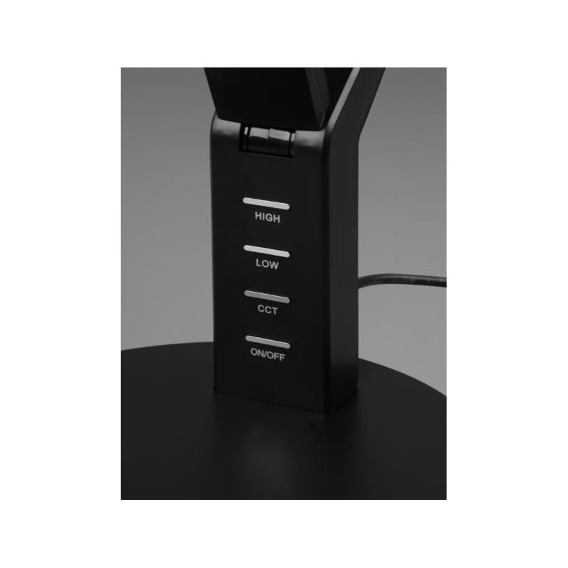 AVA LAMPADA DA TAVOLO ORIENTABILE BIANCA O NERA LED 5W TOUCH DIMMER E PRESA USB TRIO LIGHTING - Cristalensi Shop Online