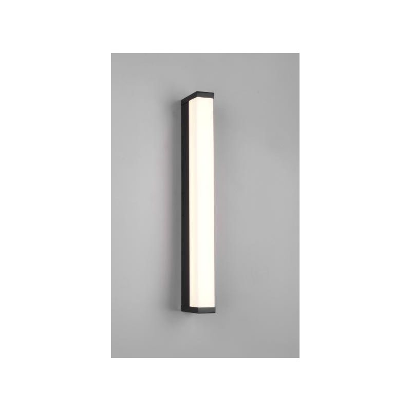 FABIO LAMPADA DA SPECCHIO IN METALLO NERO IP44 LED 6W LUCE 3000K LARGHEZZA CM 42,5 TRIO LIGHTING - Cristalensi Shop Online