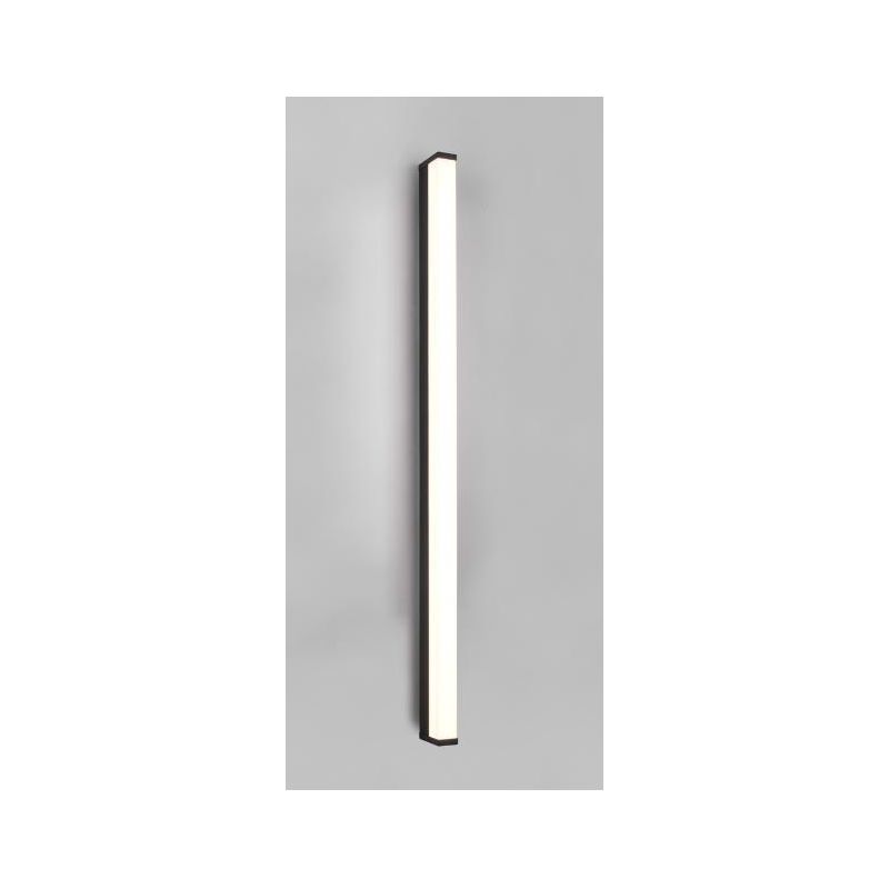 FABIO LAMPADA DA SPECCHIO IN METALLO NERO O CROMO IP44 LED 20W LUCE 3000K LARGHEZZA CM 120 TRIO LIGHTING - Cristalensi Shop Onli