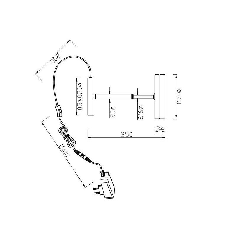 FRANKLIN ORIGINALE LAMPADA DA TAVOLO IN 4 FINITURE LED 6W LUCE 3000K ALTEZZA CM 25 TRIO LIGHTING - Cristalensi Shop Online