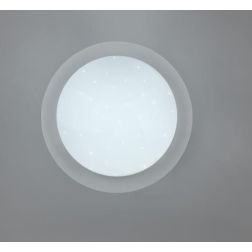 FRODENO PLAFONIERA D35 LED 12W TECNOLOGIA RGB IP44 CON TELECOMANDO EFFETTO STELLATO TRIO LIGHTING - Cristalensi Shop Online 2