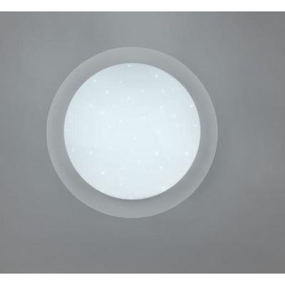 FRODENO PLAFONIERA D35 LED 12W TECNOLOGIA RGB IP44 CON TELECOMANDO EFFETTO STELLATO TRIO LIGHTING - Cristalensi Shop Online