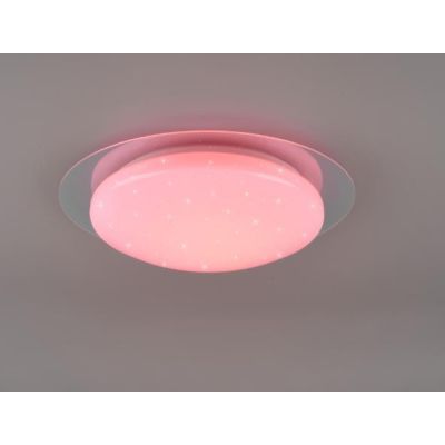 FRODENO PLAFONIERA D35 LED 12W TECNOLOGIA RGB IP44 CON TELECOMANDO EFFETTO STELLATO TRIO LIGHTING - Cristalensi Shop Online