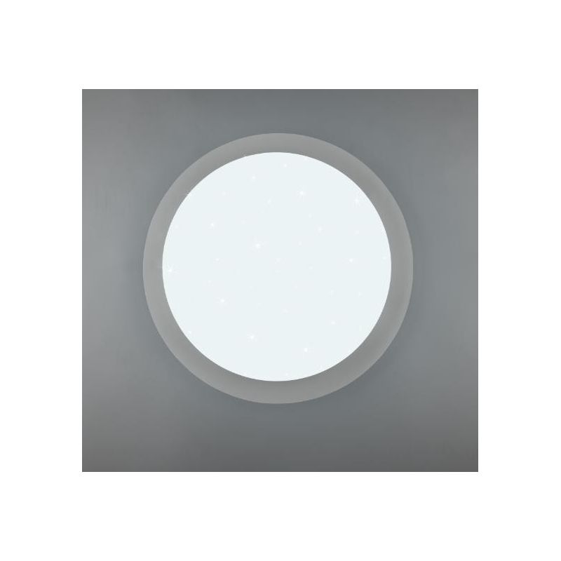 FRODENO PLAFONIERA D48 LED 18,5W TECNOLOGIA RGB IP44 CON TELECOMANDO EFFETTO STELLATO TRIO LIGHTING - Cristalensi Shop Online