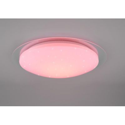 FRODENO PLAFONIERA D48 LED 18,5W TECNOLOGIA RGB IP44 CON TELECOMANDO EFFETTO STELLATO TRIO LIGHTING - Cristalensi Shop Online