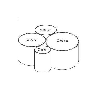 HOTEL PLAFONIERA MODERNA CON 4 PARALUMI MULTICOLOR IN TESSUTO LARGHEZZA CM 50 ATTACCO 4XE27 TRIO LIGHTING - Cristalensi Shop Onl