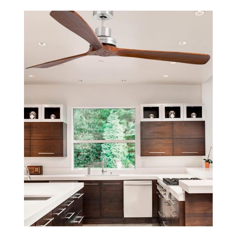 LANTAU XL - G. VENTILATORE DA SOFFITTO SENZA LUCE DIAMETRO 168 CM CON TELECOMANDO FARO VENTILATORI - Cristalensi Shop Online