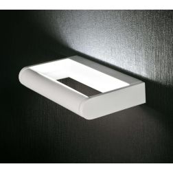 TUBE LED 12W APPLIQUE IN ALLUMINIO VERNICIATO DI BIANCO ORIENTABILE PROMOINGROSS - Cristalensi Shop Online 2