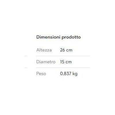 MALA LAMPADA DA TAVOLO IN CERAMICA EFFETTO CORDA CON PARALUME BEIGE IN TESSUTO ALTEZZA CM 26 RL - Cristalensi Shop Online