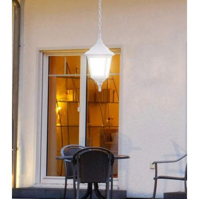 MARTE LANTERNA A SOSPENSIONE IN POLIMERO DISPONIBILE VERDE NERA O BIANCA ECONOMICA Framon Augenti - Cristalensi Shop Online