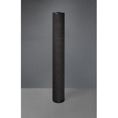 TACO PIANTANA IN TESSUTO TRAFORATO NERO E ORO LED 8W LUCE 3000K EFFETTO CIELO STELLATO RL - Cristalensi Shop Online