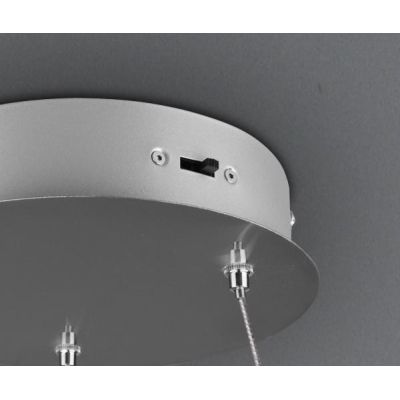 NURIA SOSPENSIONE LED 60W LUCE 2300-3000-4000K DIMMERABILE DIAMETRO CM 60 2 FINITURE COLORE TRIO LIGHTING - Cristalensi Shop Onl