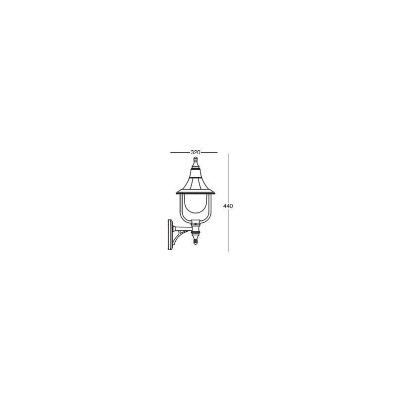 VENERE LAMPADA DA PARETE IN POLIMERO NEI COLORI BIANCO NERO O VERDE Framon Augenti - Cristalensi Shop Online