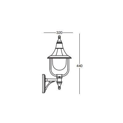 VENERE LAMPADA DA PARETE IN POLIMERO NEI COLORI BIANCO NERO O VERDE Framon Augenti - Cristalensi Shop Online
